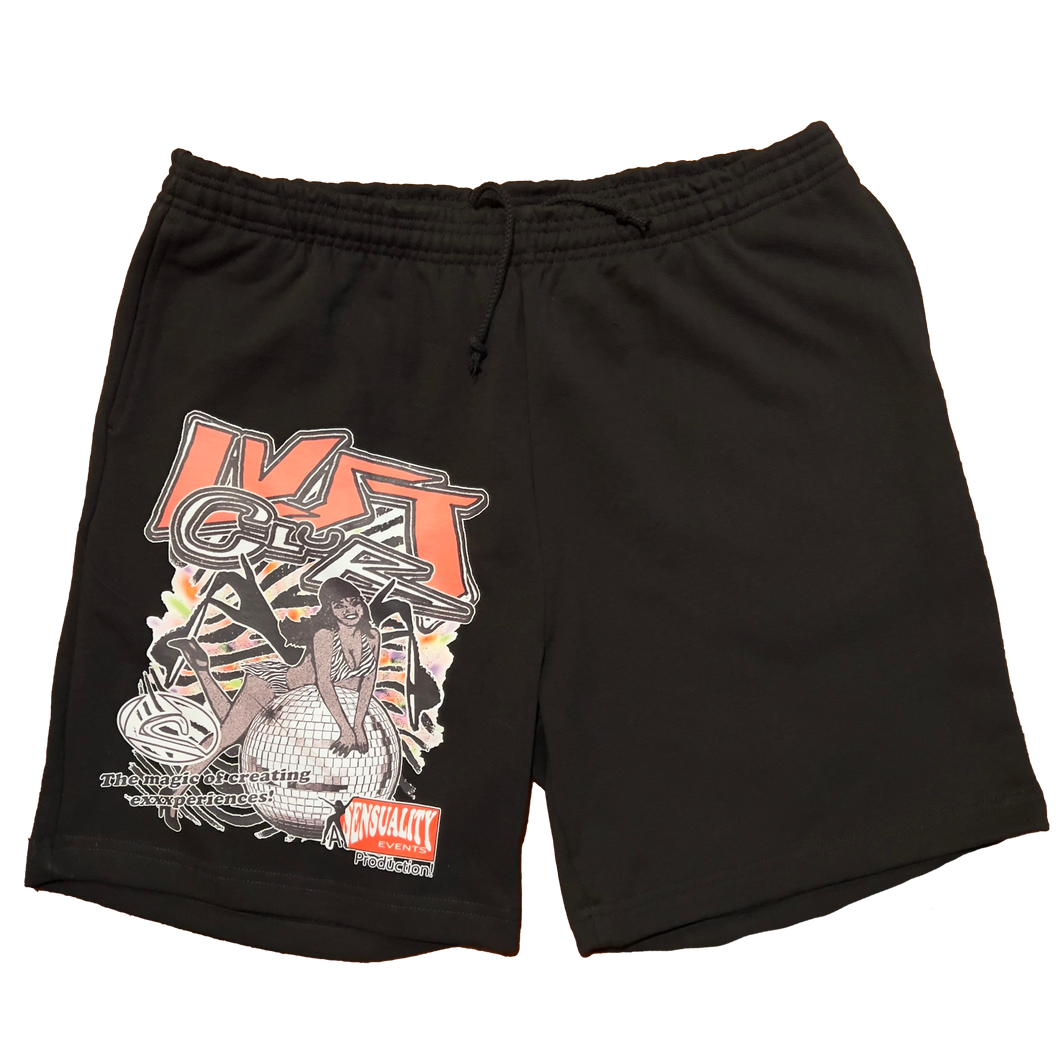 LUST CLUB Shorts Black